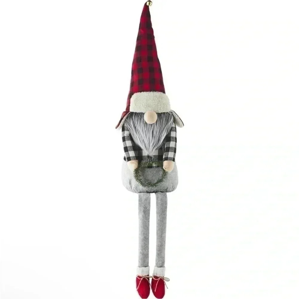 NWT‎ Mud Pie X-Large Dangle Leg Gnome, Buffalo